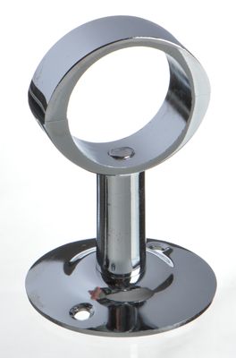 Держатель для полотенцесушителя разъемный 3/4" (25мм) хром, Арт.VIEIR Комплектующие