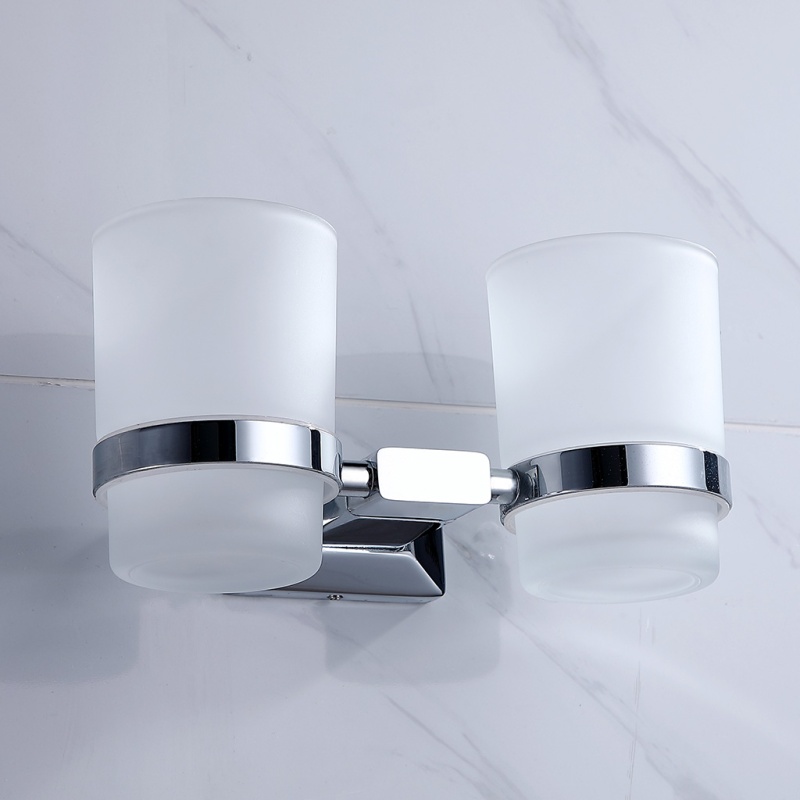 Двойной подстаканник, хром B6012CP Подстаканники