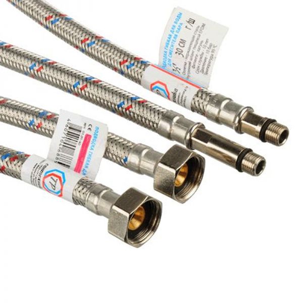 Подвод. к смесителю 80см (пара) Комплектующие