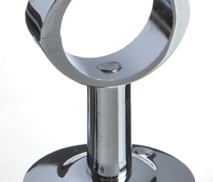 Держатель для полотенцесушителя разъемный 3/4" (25мм) хром, Арт.VIEIR