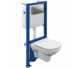 Комплект CITY CO DPL ESTETICA (кнопка хром глянец), Арт.12098