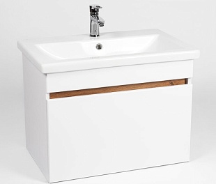 Комплект "Мальта" 80 (умывальник СОМО 80) 1 ящик подвесная белая, Арт.17570/58462