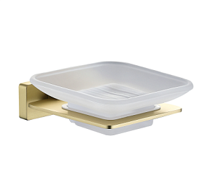 Мыльница, матовое золото B4044SJ