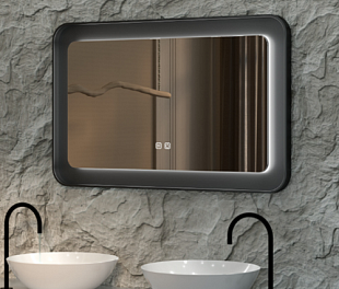 Зеркало с подсветкой и подогревом прямоугольное 1100*700*42, Арт.RFMM1170C