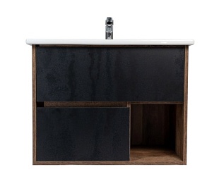 Комплект "Люксембург" 60 (умывальник Элина60), черный, Арт.20455/59128