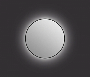 Зеркало ECLIPSE smart 60x60 круглое (черная рамка), Арт.12891