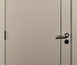 Дверь межкомнатная в комплекте с коробкой и наличниками, р-р 2000х600, капучино Арт.H-532