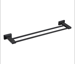 Двойной полотенцесушитель, матовый черный B1031YH