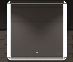 Зеркало DIAL LED 80х80 Sanita Luxe (квадрат), Арт.59121
