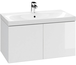 Комплект "COLOUR" 80 (умывальник COMO80) белый, Арт.59039/58462