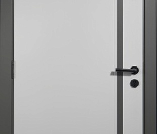 Дверь межкомнатная в комплекте с коробкой и наличниками, р-р 2000х800, белая/мокко Арт.H-363