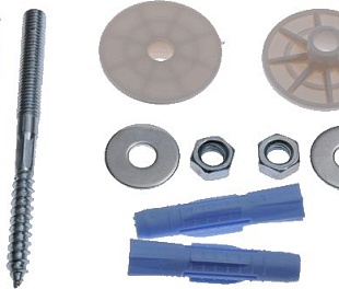 Комплект крепежа умывальника "тюльпан", Арт.КУ-2