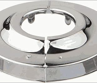 Отражатель 26мм (3/4") разъемный, нерж. хром h=13мм MELODIA Арт.MKP20793WP