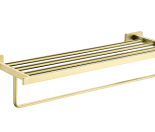 Полка для полотенец, матовое золото B1053SJ