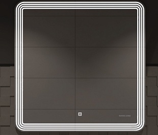 Зеркало DIAL LED 80х80 Sanita Luxe (квадрат), Арт.59121